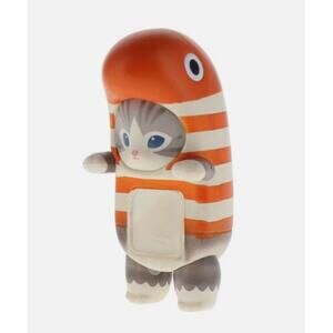 Authentic Mofusand Hipper, Collectible Mini Figure, GARDEN EEL- New